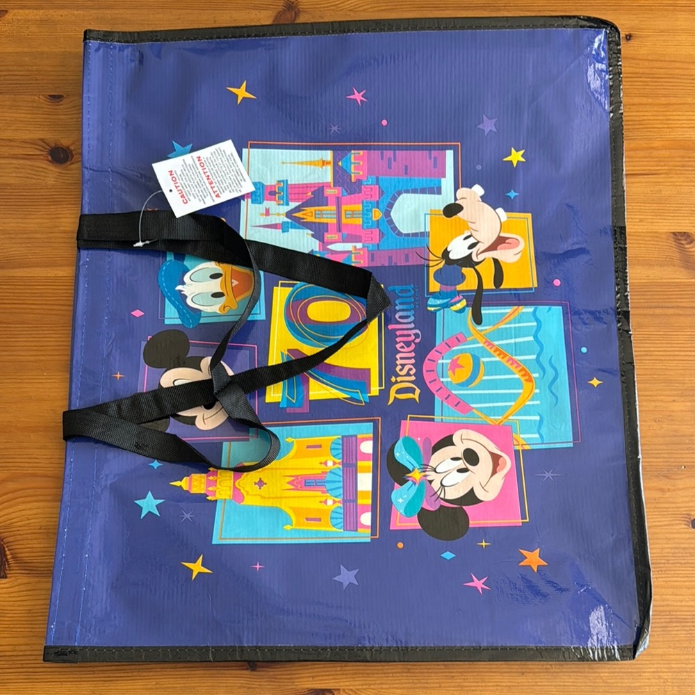 Disney Disneyland 70th Anniversary Character Tote Bag - Picture 9 of 12